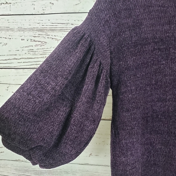 OPHELIA ROE Sweater Purple Size L - Picture 3 of 8